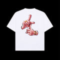 Lesthu gang sign  t-shirt white