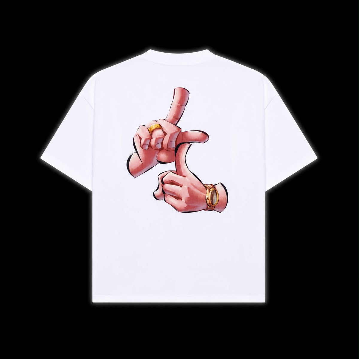Lesthu gang sign  t-shirt white