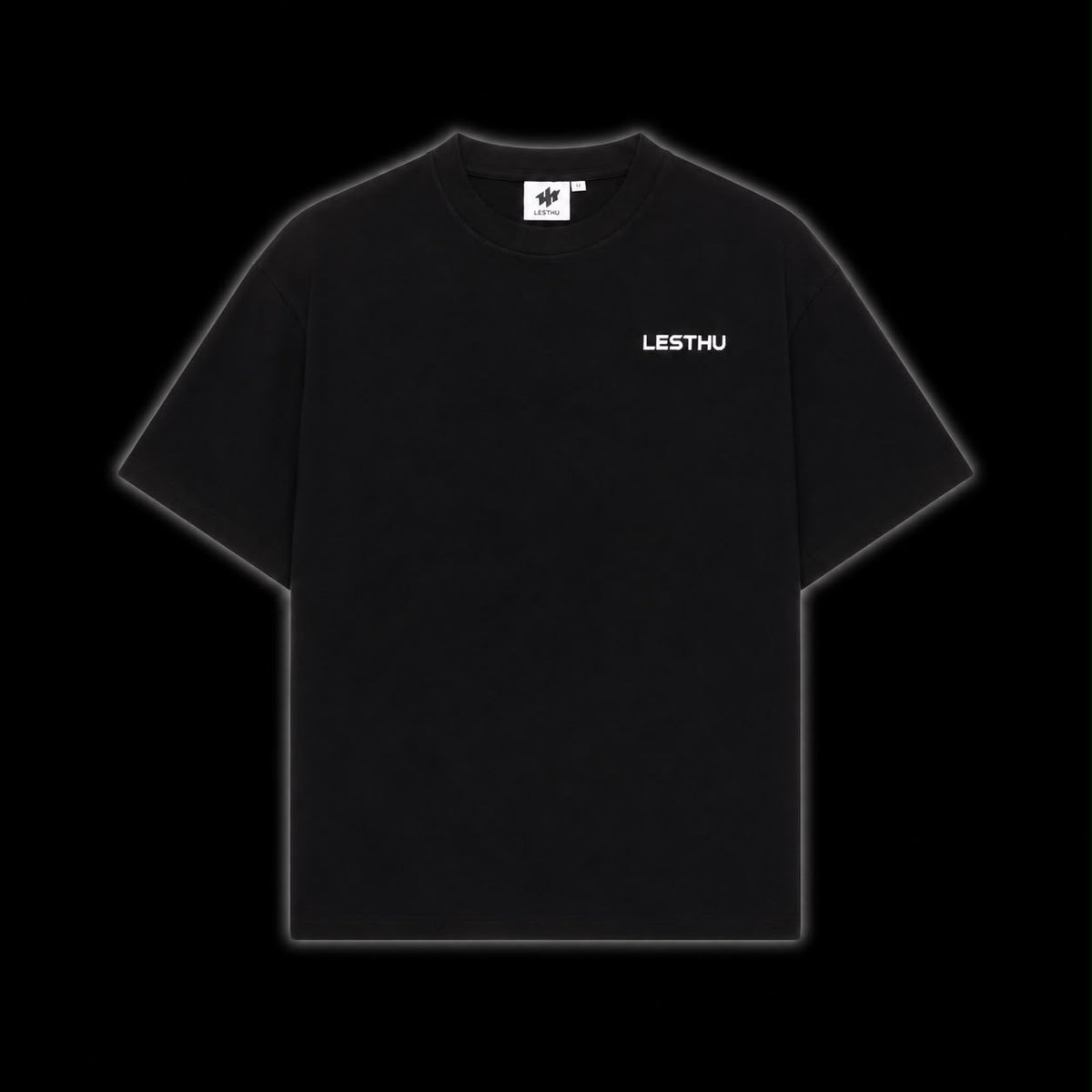 Lesthu gang sign t-shirt black